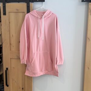 Pink Hoodie Sweater